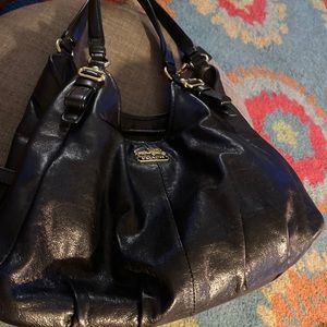 Coach Madison Maggie Leather Hobo